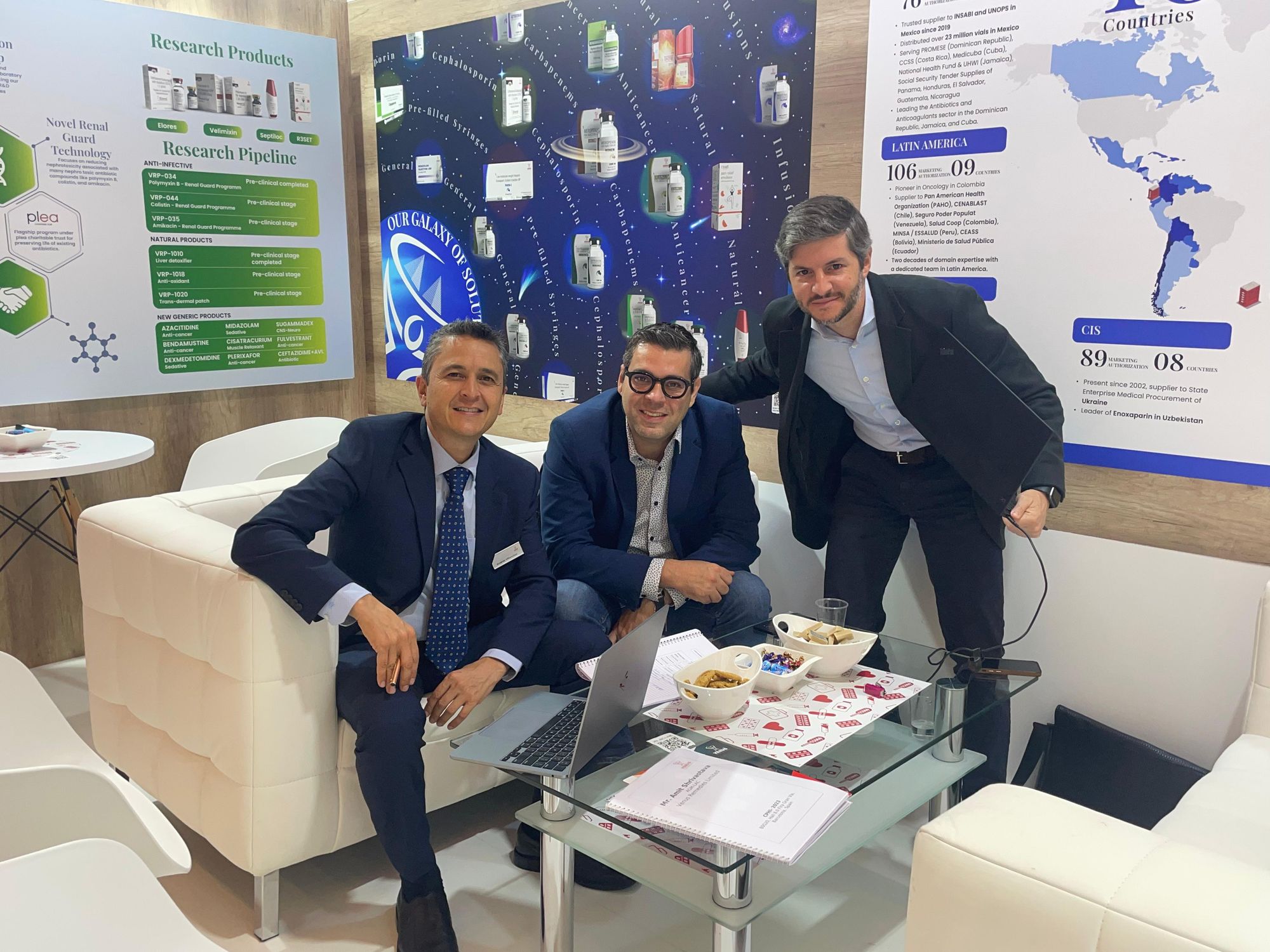 Venus Remedies Shines at CPhI Barcelona 2023