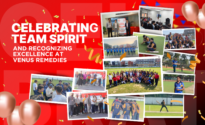 Celebrating Team Spirit and Recognizing Excellence at Venus Remedies