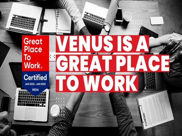 Venus Remedies | GPTW Certification