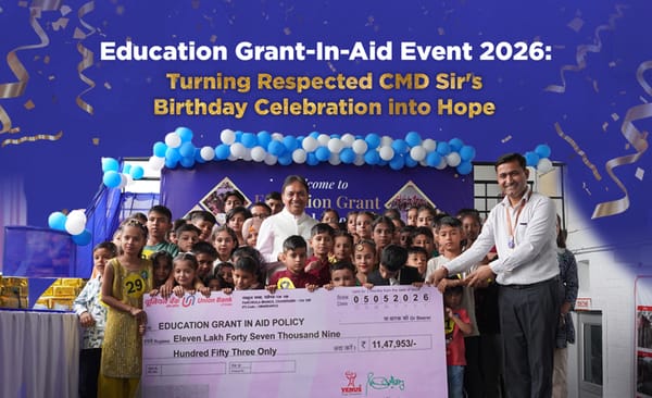 Honouring the Respected CMD Sir’s Vision Through Education Support on His Birthday