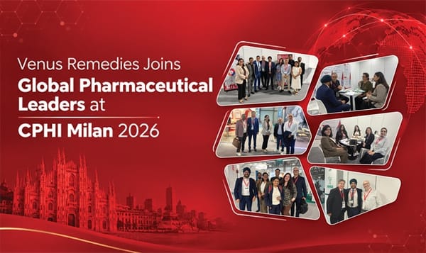 Venus Remedies Joins Global Pharmaceutical Leaders at CPHI Milan 2026